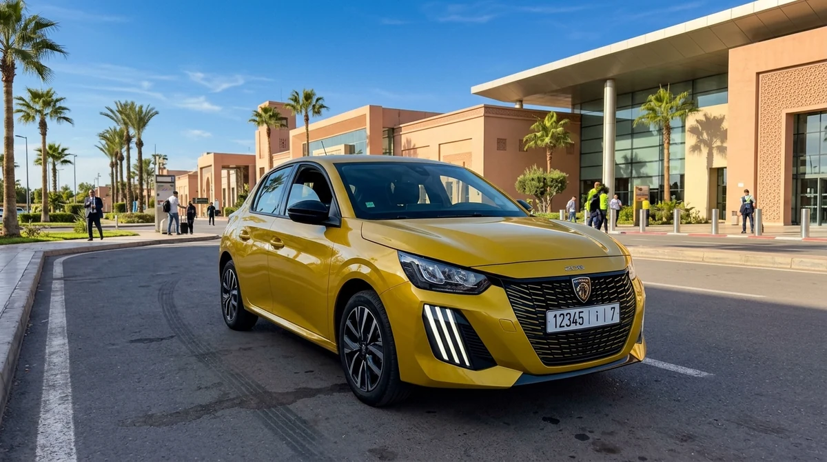 Peugeot 208 economy rental car